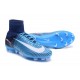Nike Scarpe 2017 Mercurial Superfly V FG Uomo Blu Nero Bianco