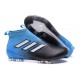 Scarpe Calcio Nuovo 2017 adidas ACE 17+ PureControl FG Blu Nero