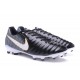 Scarpe Calcio 2017 Nike Tiempo Legend 7 FG Nero Bianco