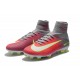 Nike Scarpe 2017 Mercurial Superfly V FG Uomo Rosa Grigio