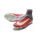 Nike Scarpe 2017 Mercurial Superfly V FG Uomo Rosa Grigio