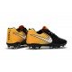 Scarpe Calcio 2017 Nike Tiempo Legend 7 FG Nero Giallo