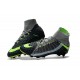 Nike Hypervenom Phantom III Dynamic Fit FG Scarpa da Calcio Air Max Nero Grigio Verde