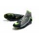 Nike Hypervenom Phantom III Dynamic Fit FG Scarpa da Calcio Air Max Nero Grigio Verde