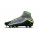 Nike Hypervenom Phantom III Dynamic Fit FG Scarpa da Calcio Air Max Nero Grigio Verde