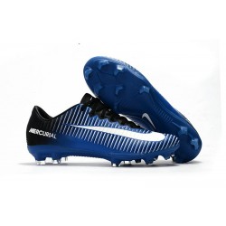 Nike Mercurial Vapor XI FG Scarpe Nuove 2017 - Blu Nero Bianco