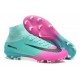 Nuovo Scarpa Calcio Nike Mercurial Superfly 5 FG ACC - Blu Rosa Nero