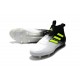 adidas Nuove ACE 17+ PureControl Laceless FG Scarpe (Nero Giallo Bianco)