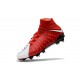 Nike Scarpe Calcio Hypervenom Phantom III DF FG Uomo - Rosso Bianco