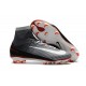 Nuovo Scarpa Calcio Nike Mercurial Superfly 5 FG ACC - Nero Bianco Grigio