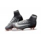 Nuovo Scarpa Calcio Nike Mercurial Superfly 5 FG ACC - Nero Bianco Grigio