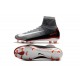 Nuovo Scarpa Calcio Nike Mercurial Superfly 5 FG ACC - Nero Bianco Grigio
