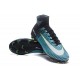 Nuovo Scarpa Calcio Nike Mercurial Superfly 5 FG ACC - Blu Giallo Nero
