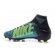 Nuovo Scarpa Calcio Nike Mercurial Superfly 5 FG ACC - Blu Giallo Nero