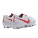 Scarpe Calcio 2017 Nike Tiempo Legend 7 FG Bianco Rosso