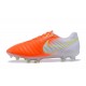 Scarpe Calcio 2017 Nike Tiempo Legend 7 FG Arancio Bianco