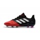 Scarpe da Calcio Uomo adidas Ace 17.1 Leather Fg Nero Rosso Bianco