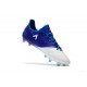 Scarpe da Calcio Uomo adidas Ace 17.1 Leather Fg Blu Rosa Bianco