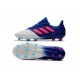 Scarpe da Calcio Uomo adidas Ace 17.1 Leather Fg Blu Rosa Bianco