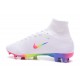Nike Scarpe Mercurial Superfly V FG Uomo - Bianco Colorato