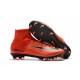 Nike Scarpe Mercurial Superfly V FG Uomo - Rosso Nero