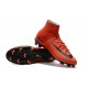Nike Scarpe Mercurial Superfly V FG Uomo - Rosso Nero
