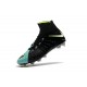 Scarpe Nike Hypervenom Phantom III DF FG Flyknit - Nero Blu