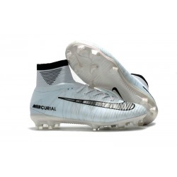 Nike Scarpe Mercurial Superfly V CR7 FG Uomo - Bianco Nero