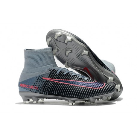 Nike Scarpe Mercurial Superfly V FG Uomo - Grigio Arancio