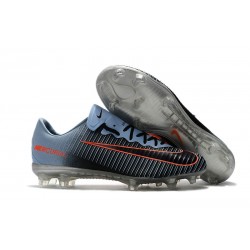 Scarpe da Calcio Nike Mercurial Vapor 11 FG - Nero Blu Arancio