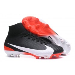 Scarpa da Calcio Nike Mercurial Superfly 5 FG ACC - Nero Bianco Rosso