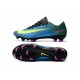 Scarpe da Calcio Nike Mercurial Vapor 11 FG - Blu Giallo