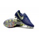 Nike Magista Opus II FG Nuovo Scarpe da Calcetto Blu Metallico