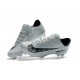 Cristiano Ronaldo Scarpe da Calcio Nike Mercurial Vapor 11 CR7 FG - Bianco Nero