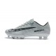 Cristiano Ronaldo Scarpe da Calcio Nike Mercurial Vapor 11 CR7 FG - Bianco Nero