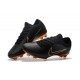 Scarpa da Calcio Nike Mercurial Vapor Flyknit Ultra FG - Nero Oro