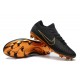 Scarpa da Calcio Nike Mercurial Vapor Flyknit Ultra FG - Nero Oro