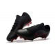 Scarpa da Calcio Nike Mercurial Vapor Flyknit Ultra FG - Nero Rosso