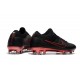 Scarpa da Calcio Nike Mercurial Vapor Flyknit Ultra FG - Nero Rosso