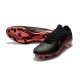 Scarpa da Calcio Nike Mercurial Vapor Flyknit Ultra FG - Nero Rosso