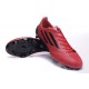 Nuovo Scarpa Da Calcio Adidas F50 Adizero FG Rosso Nero