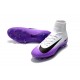 Scarpa da Calcio Nike Mercurial Superfly 5 FG ACC - Bianco Viola