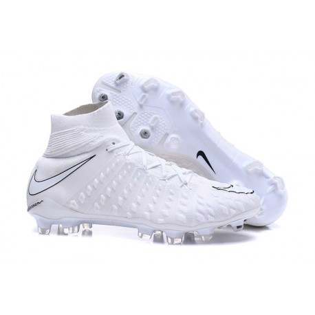 Nike Scarpa Hypervenom Phantom 3 DF FG ACC - Bianco