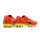 Scarpa da Calcio Nike Mercurial Vapor Flyknit Ultra FG - Rosso Giallo