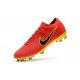 Scarpa da Calcio Nike Mercurial Vapor Flyknit Ultra FG - Rosso Giallo