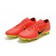 Scarpa da Calcio Nike Mercurial Vapor Flyknit Ultra FG - Rosso Giallo
