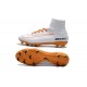 Nike Scarpe Mercurial Superfly V FG Uomo - Bianco Arancio