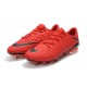 Nike Hypervenom Phantom 3 FG Scarpe da Calcetto - Rosso Nero
