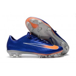 Nike Mercurial Vapor XI FG Scarpa da Calcio Uomo - Blu Arancio