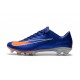 Nike Mercurial Vapor XI FG Scarpa da Calcio Uomo - Blu Arancio